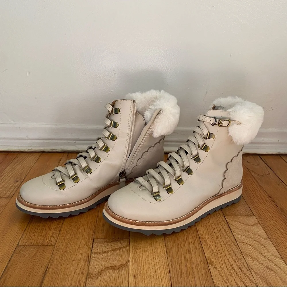 kate spade faux fur